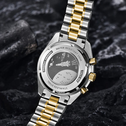 PAGANI DESIGN Nuovo PD1701 Orologio da Uomo di Lusso al Quarzo Cronografo Sportivo con Vetro Zaffiro Impermeabile Spedizione Locale