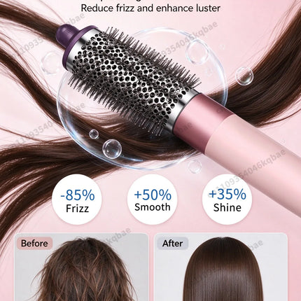 SenCiciMen 6-in-1 Air Multi-Styler 110,000 RPM High-Speed Hair Dryer Brush with Auto-Wrap Curlers Hair Styling Tool Fast Drying, Curling, Volumizing &  Smooth Blowouts and Frizz Gift for Women