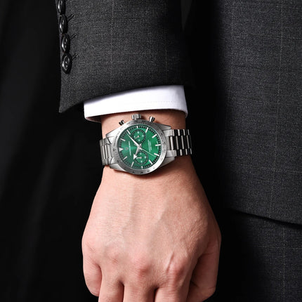 Nuovo orologio da uomo DESIGN PAGANI, stile retrò con lancetta larga, orologio al quarzo di lusso da uomo, cronografo sportivo veloce, movimento VK64, vetro zaffiro AR, consegna locale