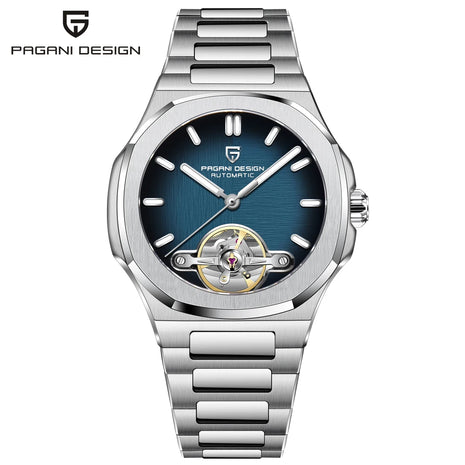 Nuovo Orologio Meccanico da Uomo PAGANI DESIGN Tourbillon 2026, Orologio Automatico di Lusso con Quadrante Scheletrato, Impermeabile, Luminoso, Vetro Zaffiro AR, Acciaio Inossidabile, Regalo per Uomo