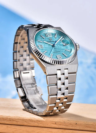 PAGANI DESIGN Nuovo orologio da uomo, orologio automatico di lusso da uomo, orologio meccanico, orologio con protezione AR, zaffiro brillante, spedizione locale
