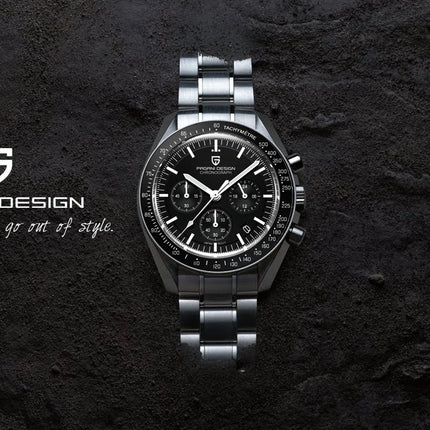 PAGANI DESIGN AK Project Mars Orologi da uomo Orologio al quarzo di lusso superiore da uomo AR Sapphire Speed Cronografo sportivo con data automatica