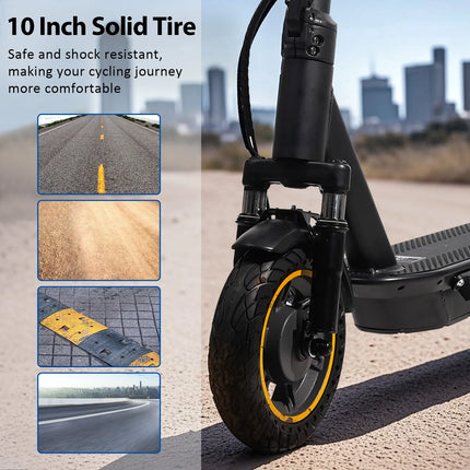 2026 Aggiorna AOVOPRO TX01 Smart APP Scooter elettrico 350W/500W Motore potente 36V25-45KM Gamma Adulti EScooter con doppio freno