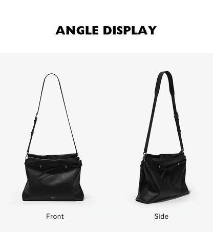 BAFELLI Borsa tote sotto le ascelle - Borsa da viaggio morbida in pelle ispirata a tracolla da donna Borsa a tracolla leggera dal design compatto