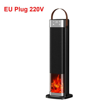 Electric Heater 2000W Heating Fans Portable PTC Fan Heater Electric Space Heater Household Hot Air Blower Electric Warmer with Remote Control
