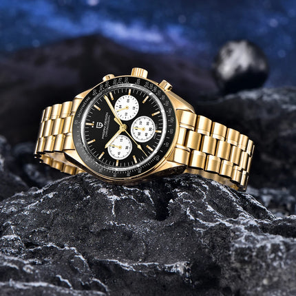 Nuovo Orologio da Uomo PAGANI DESIGN V6 Moon 2026, Orologio al Quarzo di Lusso, Cronografo Sportivo VK63, Vetro Zaffiro AR, Impermeabile, Luminoso, Regalo