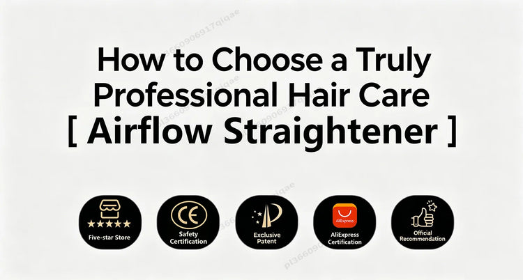 SenCiciMen 2 in 1 Air Straightener & Hair Dryer Negative Ion Flat Iron For Lock in Moisture & Shine Hot Styling Tools Salon-Quality Results For Women Gift