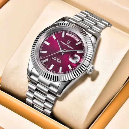Nuovo Orologio Meccanico da Uomo PAGANI DESIGN DD40 2026, Orologio Automatico di Lusso con Vetro Zaffiro AR, Data, Impermeabile, in Acciaio Inossidabile, Regalo per Uomo
