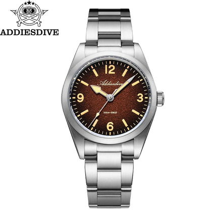 ADDIESDIVE AD2544 Women's Quartz Watch Japan 2035 Movement 100m Waterproof Sapphire Glass 316L Stainless Steel Ladies Watch 36mm