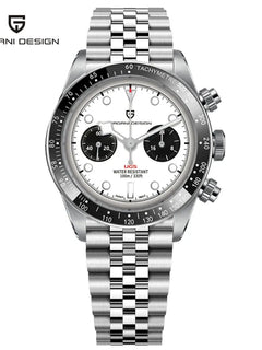 Nuovo Orologio da Uomo PAGANI DESIGN Panda 2026, Marca di Lusso, Orologio al Quarzo, Cronografo Sportivo, Ghiera in Ceramica, Vetro Zaffiro AR, Luminoso, Impermeabile, in Acciaio Inossidabile