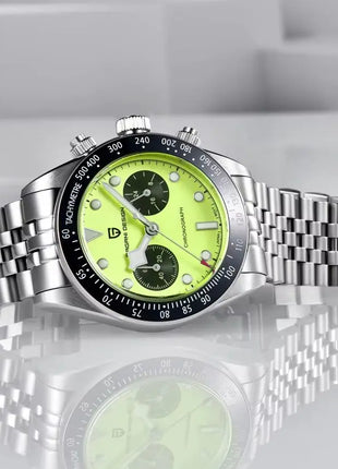 Nuovo PAGANI DESIGN 2026 Orologio da Uomo Panda, Orologio al Quarzo di Lusso, Cronografo con Quadrante in Zaffiro, Luminoso, Acciaio Inossidabile 316L, Spedizione Locale