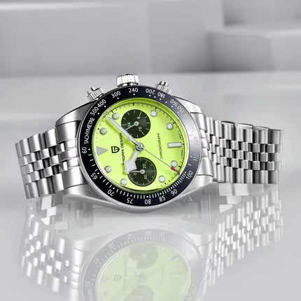 Nuovo PAGANI DESIGN 2026 Orologio da Uomo Panda, Orologio al Quarzo di Lusso, Cronografo con Quadrante in Zaffiro, Luminoso, Acciaio Inossidabile 316L, Spedizione Locale