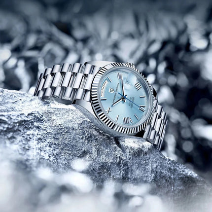 Nuovo orologio da uomo DESIGN PAGANI, orologio automatico di lusso di alta gamma, alla moda, impermeabile, vetro zaffiro, acciaio inossidabile, regalo da uomo per uomo
