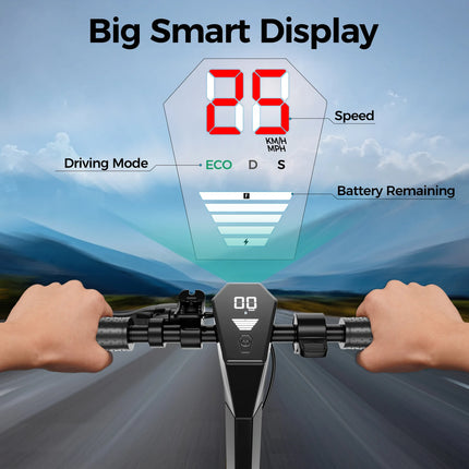 HiQiS V10 E-Scooter 500W Motore 36V 10.5Ah 40KMH Velocità 30KM Gamma Pieghevole EScooter 10 pollici Pneumatico Ad Aria Scooter Elettrico Per Adulti