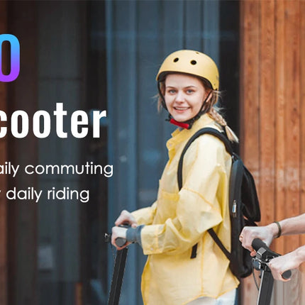 HiQiS Max Pro E-Scooter 500W Motore 36V 15Ah 40KMH Velocità 50KM Gamma 10 pollici Pneumatico Ad Aria Pieghevole Scooter Elettrico Per Adulti Con App