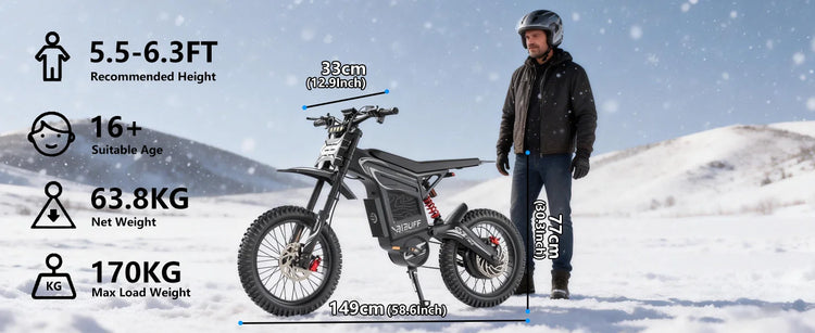 Nuova E-Bike Fuoristrada EU GT600, 85 km/h di velocità massima, motore brushless da 7.500 W, batteria al litio 72V 30Ah, moto elettrica per adulti, autonomia massima 85 km/h