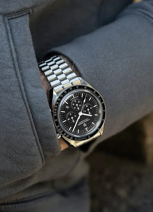 PAGANI DESIGN Moon ST6 Orologio Automatico di Lusso da Uomo, Orologio Business da Uomo, Orologio Meccanico, Luminoso, Vetro Zaffiro, Cinturino in Nylon, Consegna Locale UE 2026