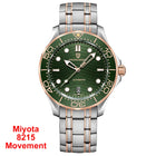 PAGANI DESIGN Orologio subacqueo automatico di lusso verde da uomo, Nuova collezione, Orologio meccanico MIYOTA 8215 da uomo, Spedizione locale