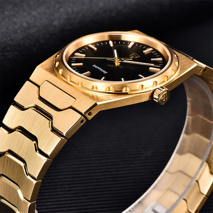 PAGANI DESIGN 2026 Nuovo Orologio al Quarzo Sottile da Uomo 7MM VJ21 37MM Zaffiro Acciaio Inossidabile Impermeabile 10Bar Luminoso C3 Reloj Hombre