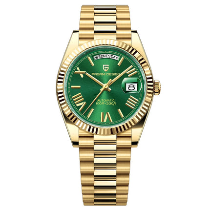 Orologi da uomo PAGANI DESIGN DD40 2026 Nuovo orologio automatico con data e giorno della settimana, orologio da polso meccanico da uomo con vetro zaffiro AR, orologio da uomo in acciaio inossidabile 316L, movimento TMI/MIYOT