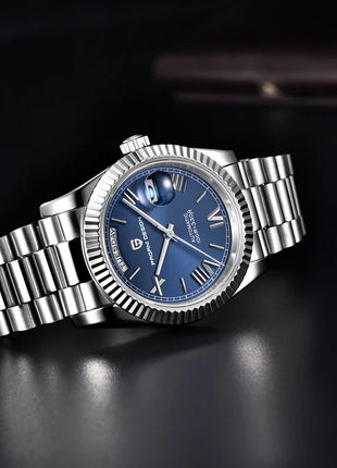 Nuovo orologio da uomo add36 PAGANI DESIGN, orologio automatico di lusso per uomo, orologio meccanico da lavoro, vetro zaffiro AR, impermeabile fino a 10 bar, spedizione locale.