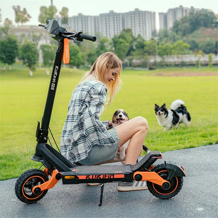 Monopattino Elettrico Kukirin G3 per Adulti, Motore da 1200W di Potenza, Batteria 52V18.2Ah, Velocità 50 km/h, Autonomia 63 km, Monopattino Elettrico Pieghevole da 10 Pollici per Fuoristrada platinumshop
