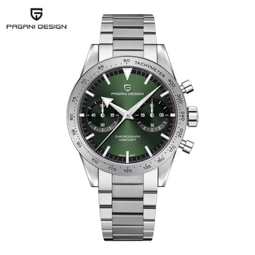 Nuovo Orologio da Uomo PAGANI DESIGN 2026, Orologio al Quarzo da Pilota, Cronografo Sportivo in Acciaio Inossidabile, Spedizione Locale