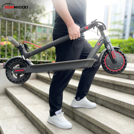 Monopattino Elettrico SUNNIGOO N7PRO 2026 Aggiornato con APP Smart, Motore Potente da 350W, Autonomia 36V 30KM, Freno Doppio, per Adulti e Studenti - Idea Regalo