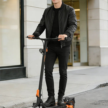 Monopattino Elettrico Fynzo S11, Motore Singolo da 1100W, Autonomia Massima 60 km, Carico Massimo 130 kg, IP54, Freni E-ABS + Freni a Disco Anteriori e Posteriori, Forcella Anteriore Ammortizzata, Forcellone Posteriore a Dopp