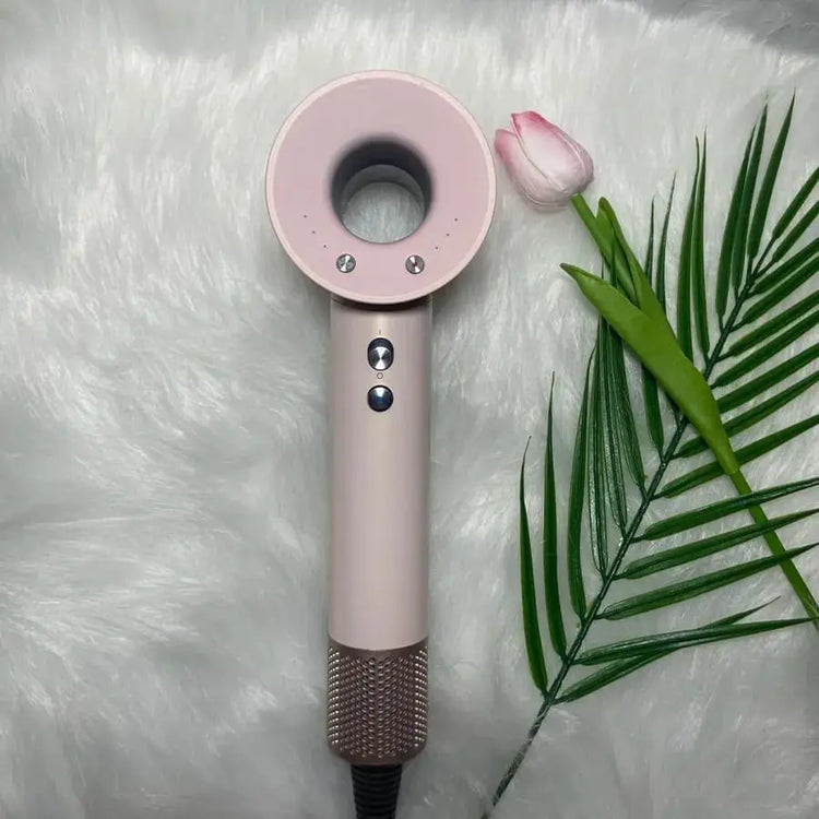 Professional Ionic Dryer 1600W, High Speed V9 Digital Motor 110000Rpm, Air Multiplier Technology, Intelligent Temperature Control, Silent Hair Dryer for Professional and Home Use
