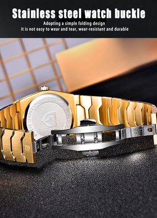 PAGANI DESIGN 2026 Nuovo Orologio al Quarzo Sottile da Uomo 7MM VJ21 37MM Zaffiro Acciaio Inossidabile Impermeabile 10Bar Luminoso C3 Reloj Hombre