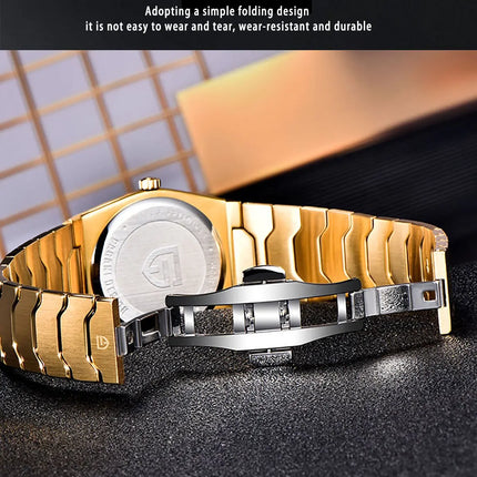 PAGANI DESIGN 2026 Nuovo Orologio al Quarzo Sottile da Uomo 7MM VJ21 37MM Zaffiro Acciaio Inossidabile Impermeabile 10Bar Luminoso C3 Reloj Hombre