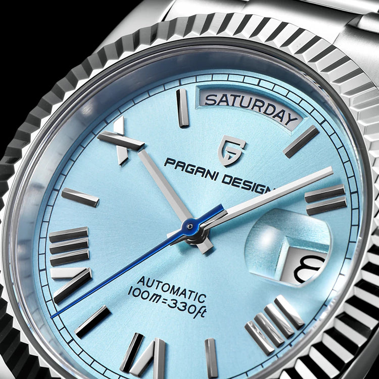 Nuovo orologio da uomo DESIGN PAGANI, orologio automatico di lusso di alta gamma, alla moda, impermeabile, vetro zaffiro, acciaio inossidabile, regalo da uomo per uomo