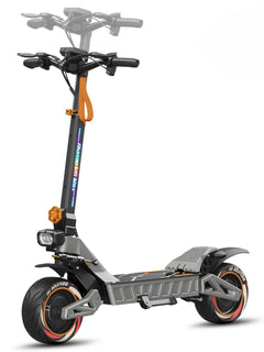 Ruitoo M6MAX Scooter elettrico Doppi motori 3000W 70KM Portata 82 km/h Velocità 60V/20,8AH Batteria Pneumatici fuoristrada da 11 pollici Pieghevoli