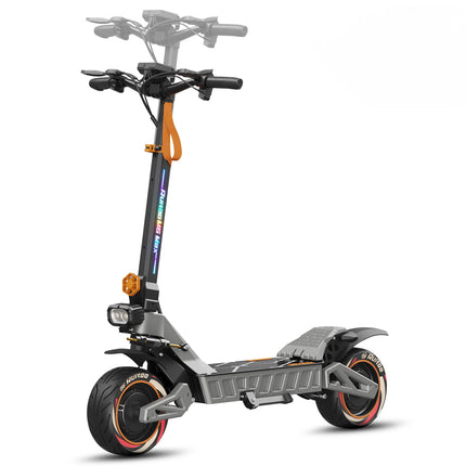 Ruitoo M6MAX Scooter elettrico Doppi motori 3000W 70KM Portata 82 km/h Velocità 60V/20,8AH Batteria Pneumatici fuoristrada da 11 pollici Pieghevoli