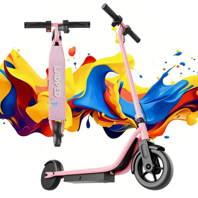 EU Stock 250W Children's Electric Scooter 9 MPH IPX4 Water Resistance 6.5 Inch Solid Tires Weighs Only 7.25 Kg Lightweight And Portable Electric Scooter For Kids