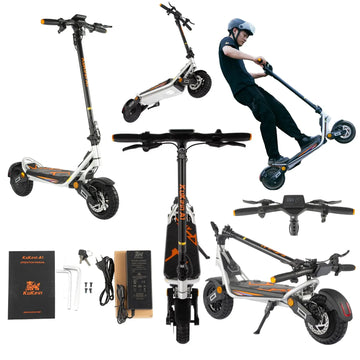Monopattino elettrico pieghevole per adulti Kukirin A1, motore da 800W, batteria 48V13Ah, pneumatici da 10 pollici.