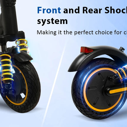 2026 Aggiorna AOVOPRO TX01 Smart APP Scooter elettrico 350W/500W Motore potente 36V25-45KM Gamma Adulti EScooter con doppio freno