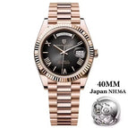 Rose Gold Black