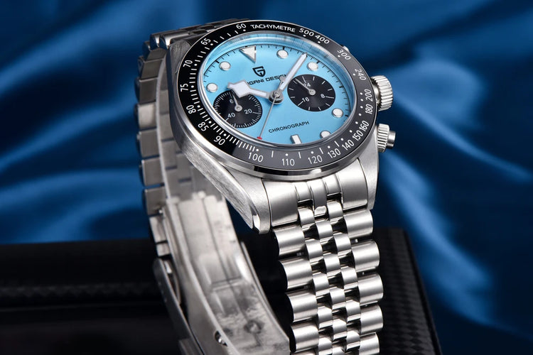 Nuovo Orologio da Uomo PAGANI DESIGN Panda 2026, Marca di Lusso, Orologio al Quarzo, Cronografo Sportivo, Ghiera in Ceramica, Vetro Zaffiro AR, Luminoso, Impermeabile, in Acciaio Inossidabile