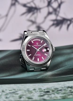 Nuovo Orologio Meccanico da Uomo PAGANI DESIGN DD40 2026, Orologio Automatico di Lusso con Vetro Zaffiro AR, Data, Impermeabile, in Acciaio Inossidabile, Regalo per Uomo