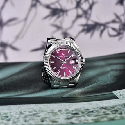 Nuovo Orologio Meccanico da Uomo PAGANI DESIGN DD40 2026, Orologio Automatico di Lusso con Vetro Zaffiro AR, Data, Impermeabile, in Acciaio Inossidabile, Regalo per Uomo
