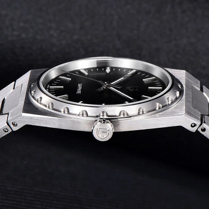 PAGANI DESIGN 2026 Nuovo Orologio al Quarzo Sottile da Uomo 7MM VJ21 37MM Zaffiro Acciaio Inossidabile Impermeabile 10Bar Luminoso C3 Reloj Hombre