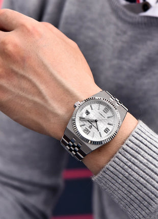 PAGANI DESIGN Nuovo orologio da uomo, orologio automatico di lusso da uomo, orologio meccanico, orologio con protezione AR, zaffiro brillante, spedizione locale