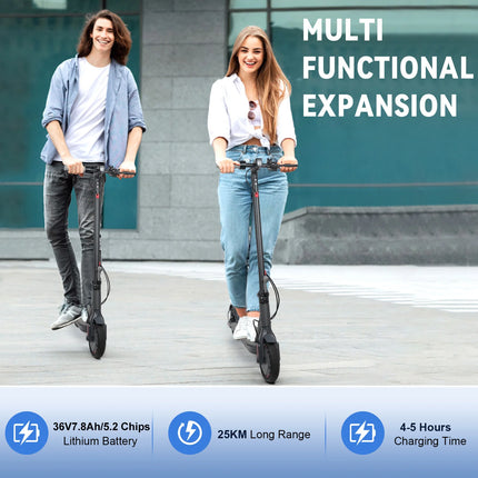 Scooter elettrico JUICEASE TX01 per adulti 7.8Ah 350W Motore potente fino a 31KM/H Velocità Smart APP Scooter elettrico con 5.2 chip