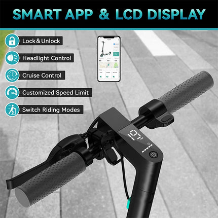 HiQiS V8 E-Scooter 350W Motore 36V 10.5Ah 30KMH Velocità 30KM Lungo Raggio 8.5 pollici A Nido D'ape Pneumatico Pieghevole Scooter Elettrico Per Adulti