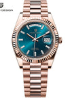 Rose Gold Blue