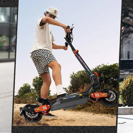 RUITOO T2 Master 2400W Scooter elettrico 52V Batteria Doppio motore Scooter elettrico fuoristrada 57KM/H 65KM Gamma di viaggio veloce Scooter