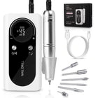 45000RPM Nail Drill Machine Rechargeable Nail Drill Electric Nail File Set With 6 Bits Sanding Bands Multifunctional Nail Tools