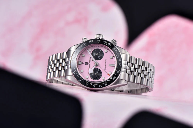Nuovo Orologio da Uomo PAGANI DESIGN Panda 2026, Marca di Lusso, Orologio al Quarzo, Cronografo Sportivo, Ghiera in Ceramica, Vetro Zaffiro AR, Luminoso, Impermeabile, in Acciaio Inossidabile